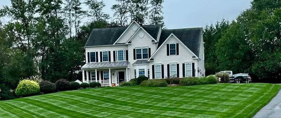 House on a large hill in Westminster, MD.