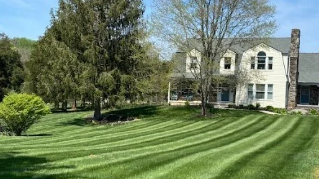 Residential lawn in Westminster, MD.